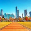 Centennial Olympic Park Paint By Number