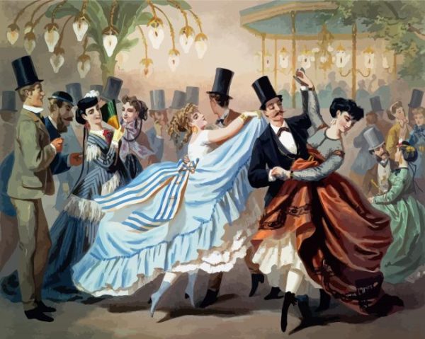 Dance Party Paint By Number