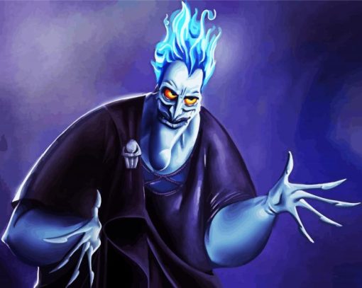 Disney Hades paint by numbers