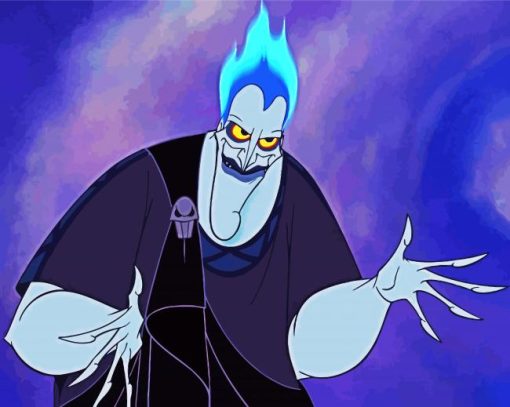 Disney Hercules Hades paint by numbers