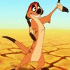 Disney Timon paint by numbers