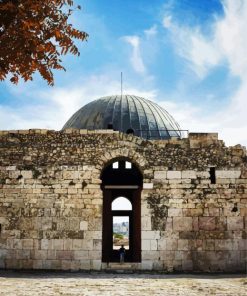 Dome Architecture Landmark Amman Jordan Paint By Number