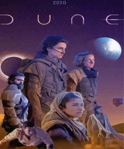 Dune Sci Fi Movie Poster Paint By Number