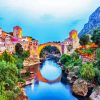 Evening Bosnia and Herzegovina paint by numbers