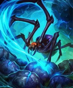 Fantasy Spider Art paint by numbers