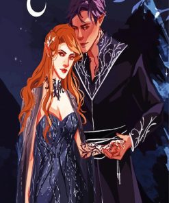 Feyre And Rhysand Paint By Number