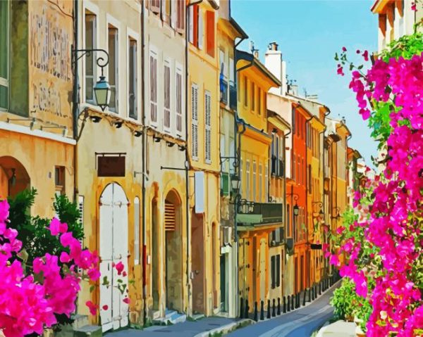 France Colmar Streets Paint By Number