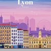 France Lyon City paint by numbers