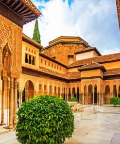 Garanada Spain Alhambra Paint By Number