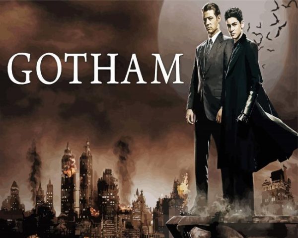 Gotham- Serie Poster Paint By Number