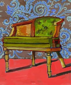 Green Chair paint by numbers