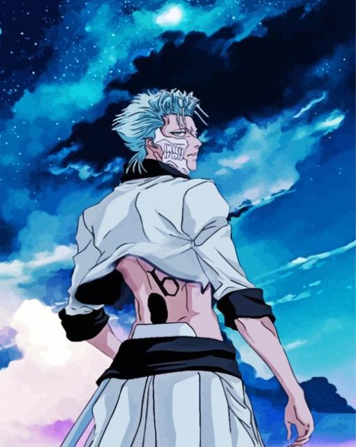 Grimmjow Jaegerjaquez Bleach Paint By Number