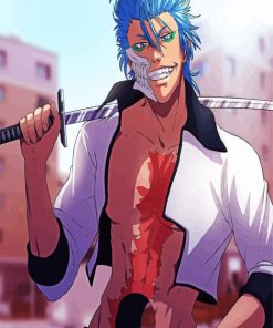 Grimmjow Jaegerjaquez Bleach Art Paint By Number