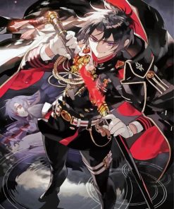 Ichinose Guren Owari No Seraph paint by numbers