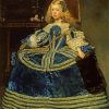 Infanta Margareta Teresa In A Blue Dress By Velazquez Paint By Number