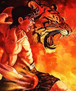 Ippo Makunouchi Tiger Fist Paint By Number