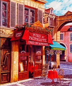 Italian Bistro paint by numbers