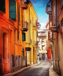 Italy Verona Streets paint by numbers