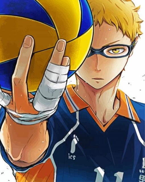 Kei Tsukishima Haikyuu Paint By Number