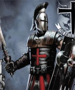 The Knights Templar Paint By Number