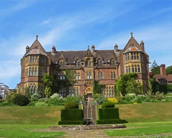 Knightshayes Court Tiverton paint by numbers
