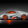 Lamborghini Egoista paint by numbers