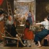 Las Hilanderas Velazquez paint by numbers