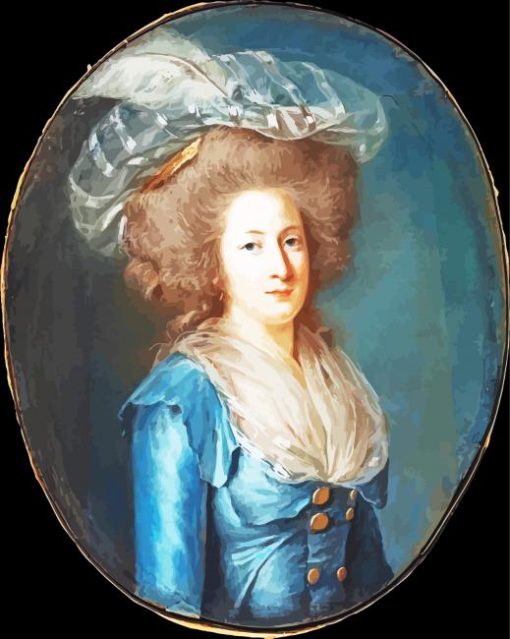 Madame Elisabeth De France Paint By Number