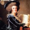 Madame De Selve Faisant De La Musique Paint By Number