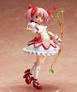 Madoka Kaname The Puella Magi paint by numbers