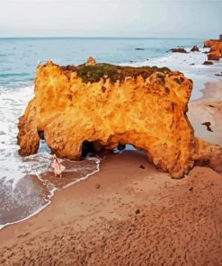 Malibu Beach California paint by numbers