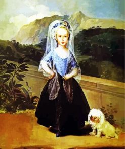 Maria Portrait Francisco Goya Paint By Number