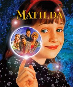 Matilda Film Poster Paint By Number