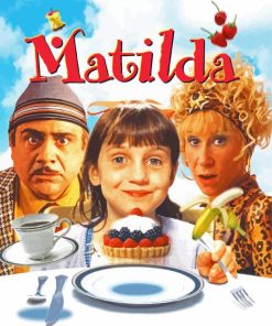 Matilda Movie Poster Paint By Number