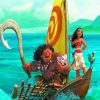 Maui And Moana Paint By Number