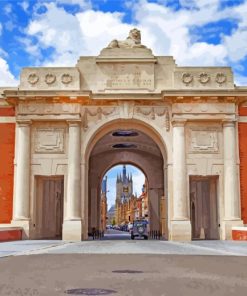 Menin Gate Ypres paint by numbers