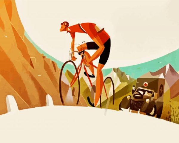 Mountain Biker pant by numbers
