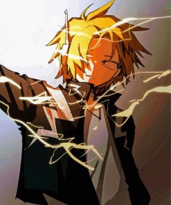 My Hero Academia Denki Kaminari Paint By Number