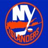 NY Islanders Logo Paint By Number