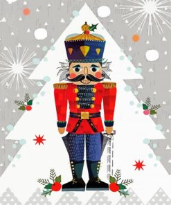 Nutcracker Illustration Paint By Number