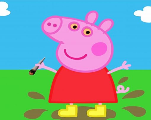 Peppa Pig paint by numbers