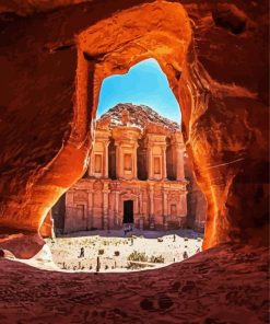 Petra Historical Place paint by numbers