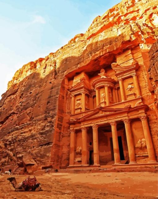 Petra Jordan paint by numbers