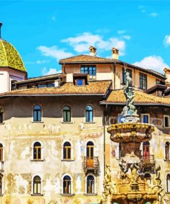 Piazza Del Duomo Paint By Number