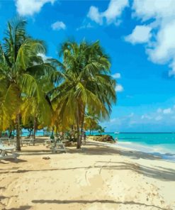 The Pigeon Point Beach Trinidad Paint By Number