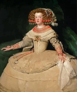 Infanta Maria Theresa By Velazquez Paint By Number