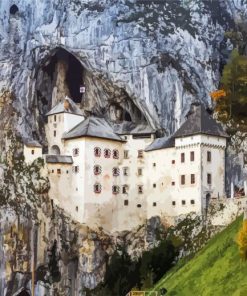 Predjama Castle Slovenia Paint By Number