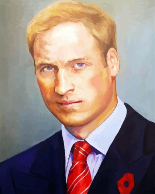 Prince William paint by numbers