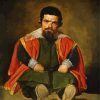 Sebastian de Morra by Velazquez paint by numbers