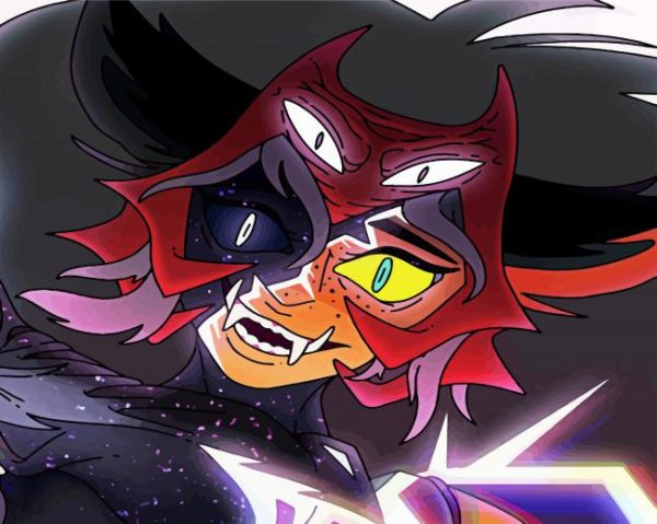 She Ra Catra paint by numbers